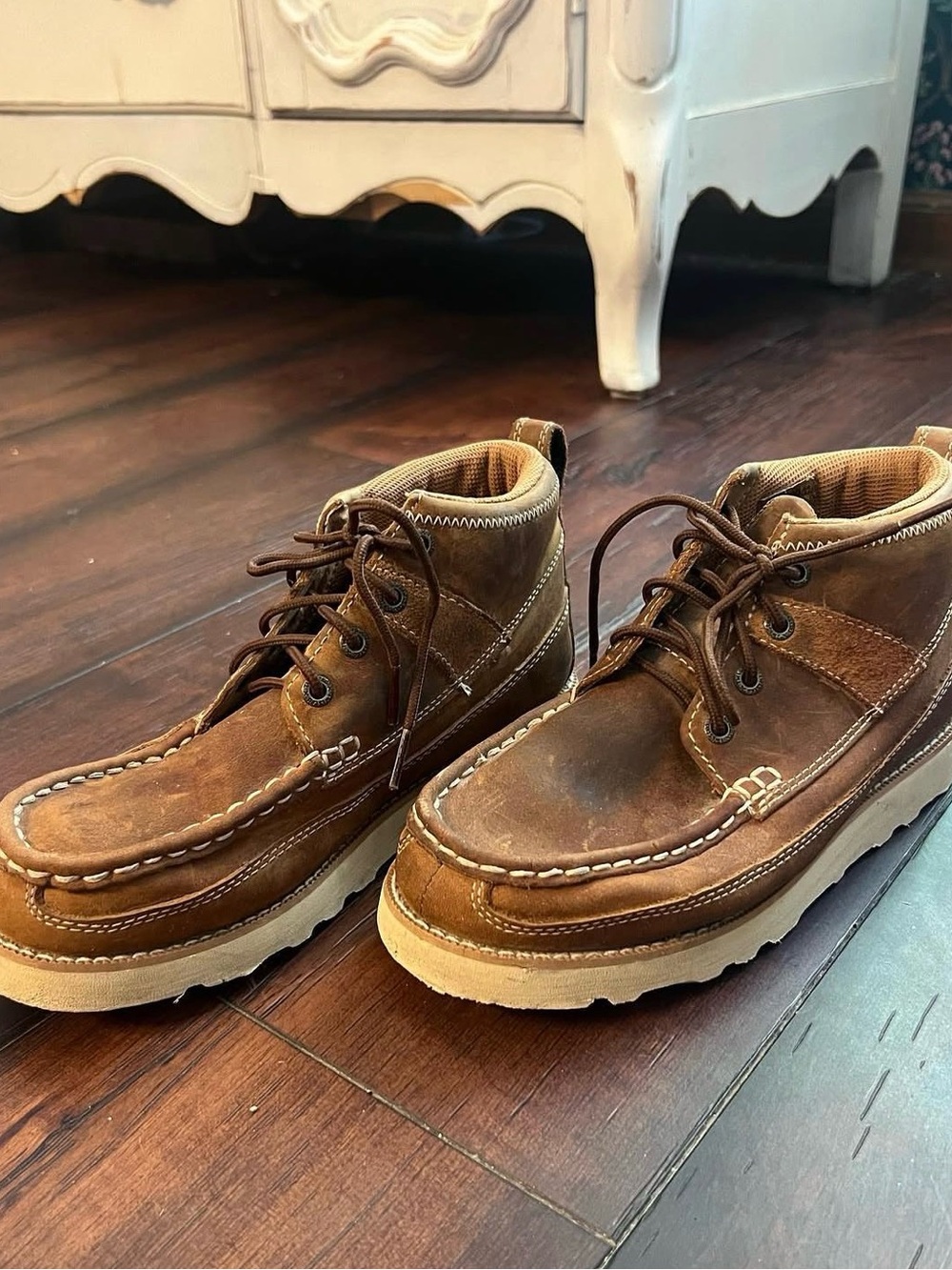 Twisted X Kids Brown Leather Boots